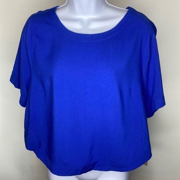 NEW…Royal woven top size S (small) from Forever21 - Picture 1 of 3